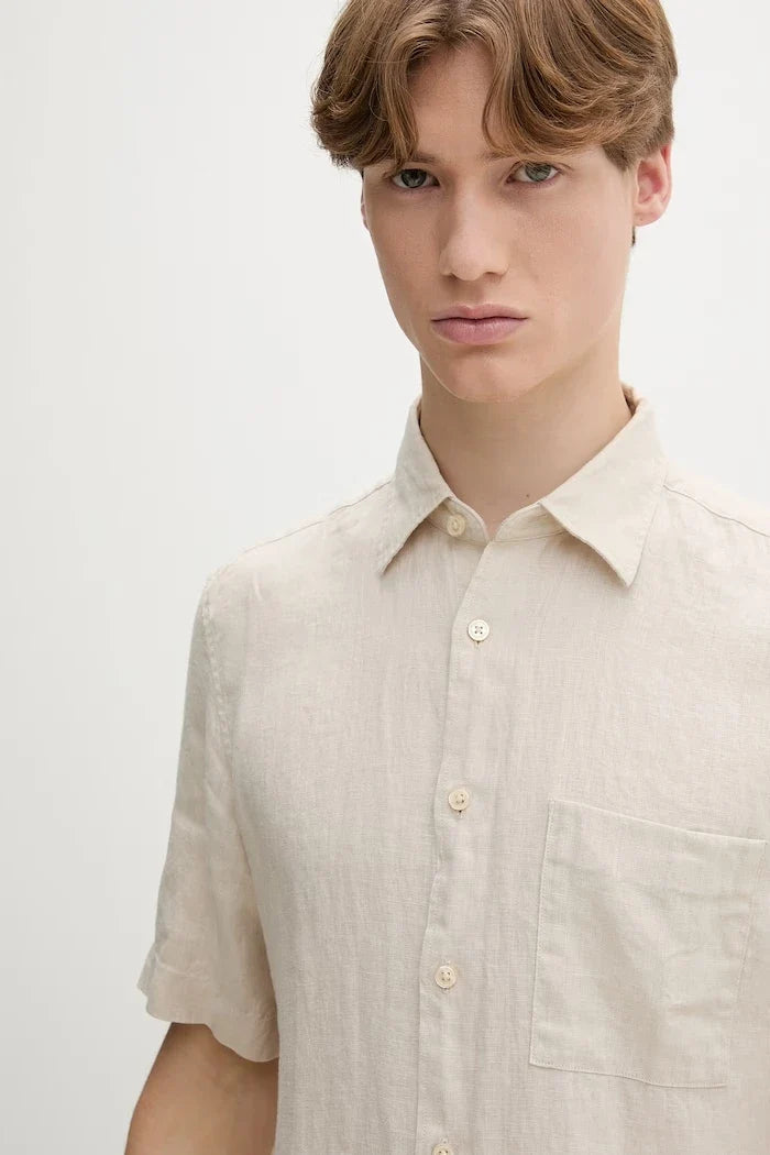 Camisa de lino para hombre Marc O'Polo