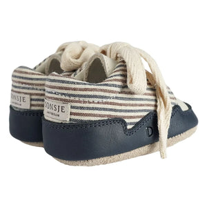 Donsje - Pluksel Zapatillas Rayadas | Azul marino