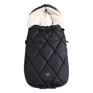 Kaiser - Saco universal para los pies Sherpa Fleece XL | Negro
