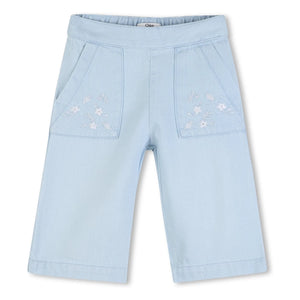 Chloé - Vaqueros bordados | Azul