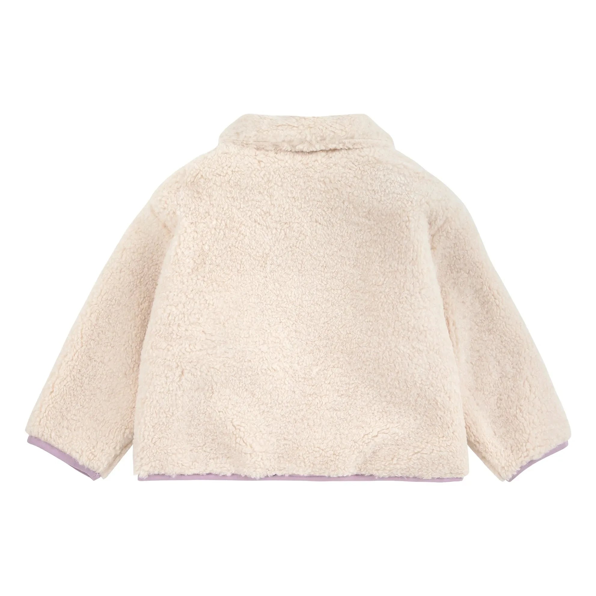 Bobo Choses - Chaqueta Sherpa de Doble Cara con Fibra Reciclada | Lila