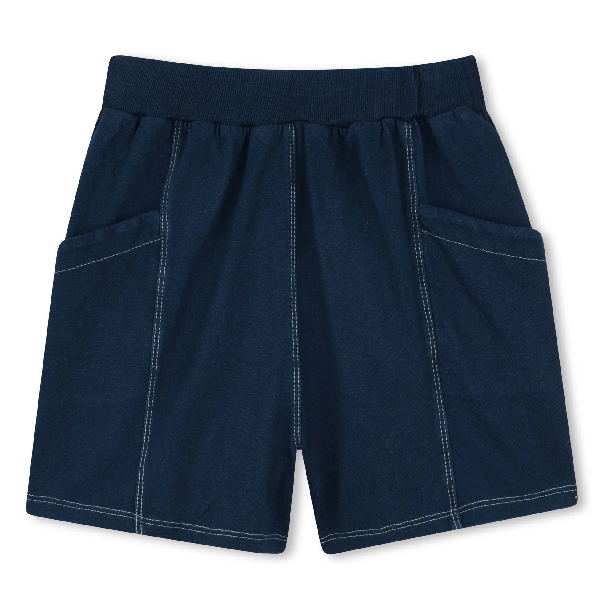Kenzo - Kenzo Garden Pantalón Corto con Cintura Elástica | Azul Oscuro