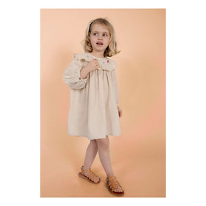 Loir - Vestido de lino Bianca | Crudo