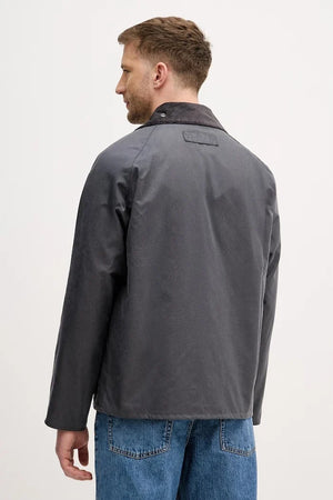 Barbour cazadora de entretiempo de algodón para hombre