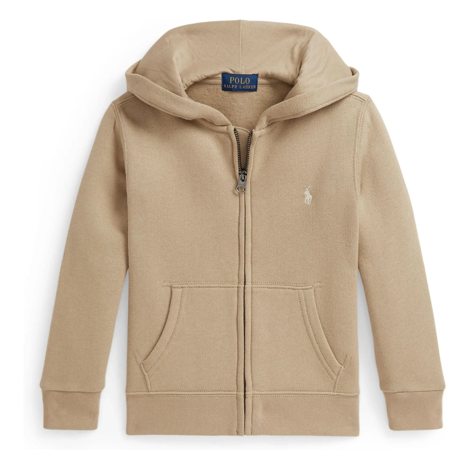 Ralph Lauren - Sudadera con capucha y cremallera con logo | Beige