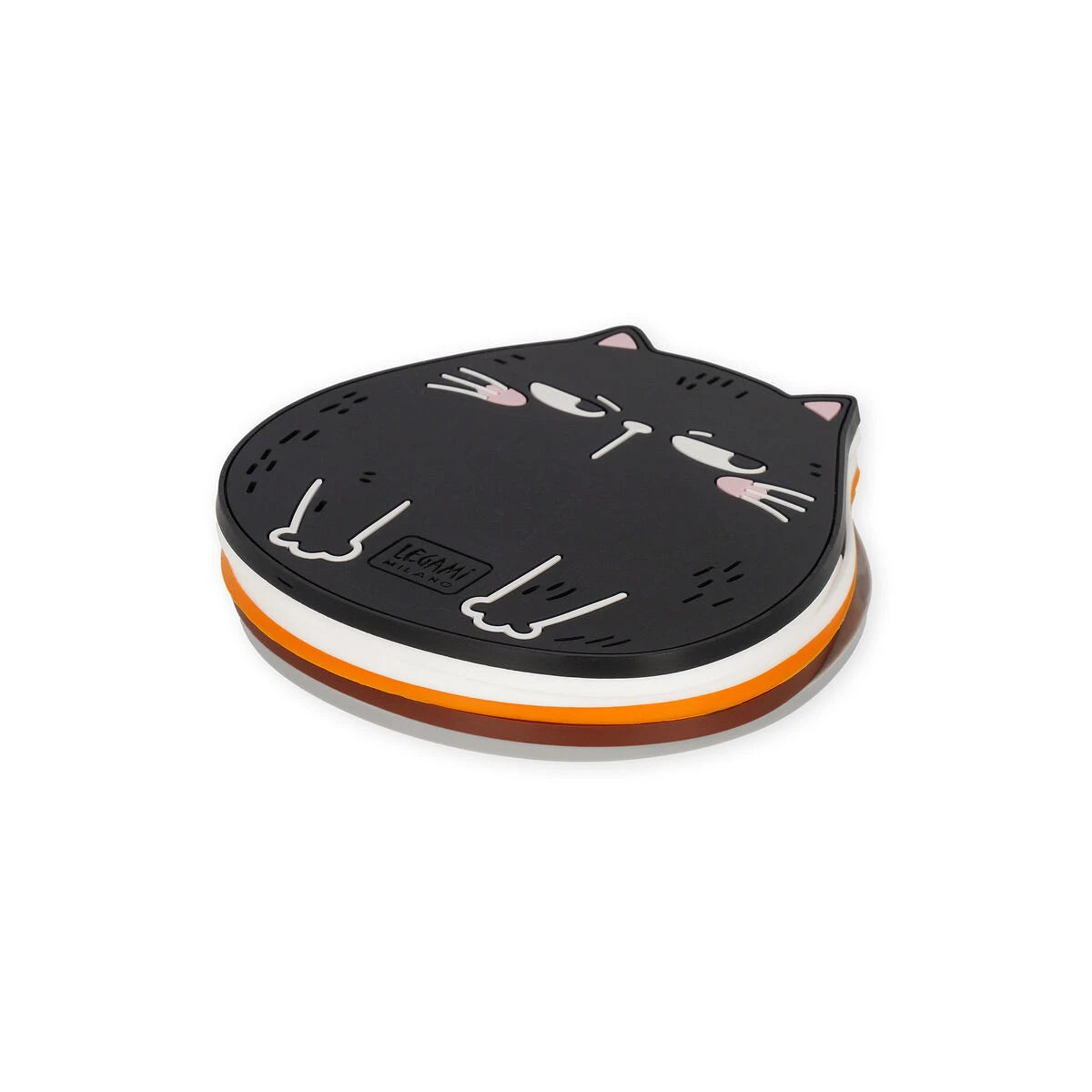 Legami - Set de seis posavasos - Coaster Club - Gato