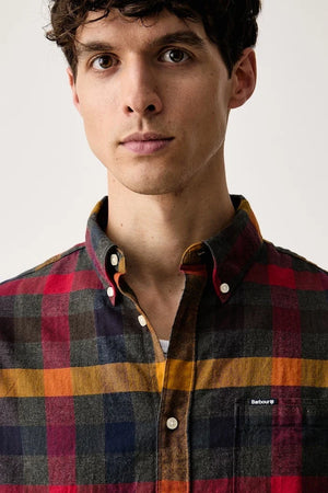 Camisa Danloch de algodón para hombre Barbour