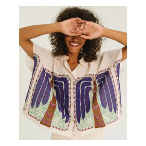 Tinsels - Camisa Cinzia | Azul