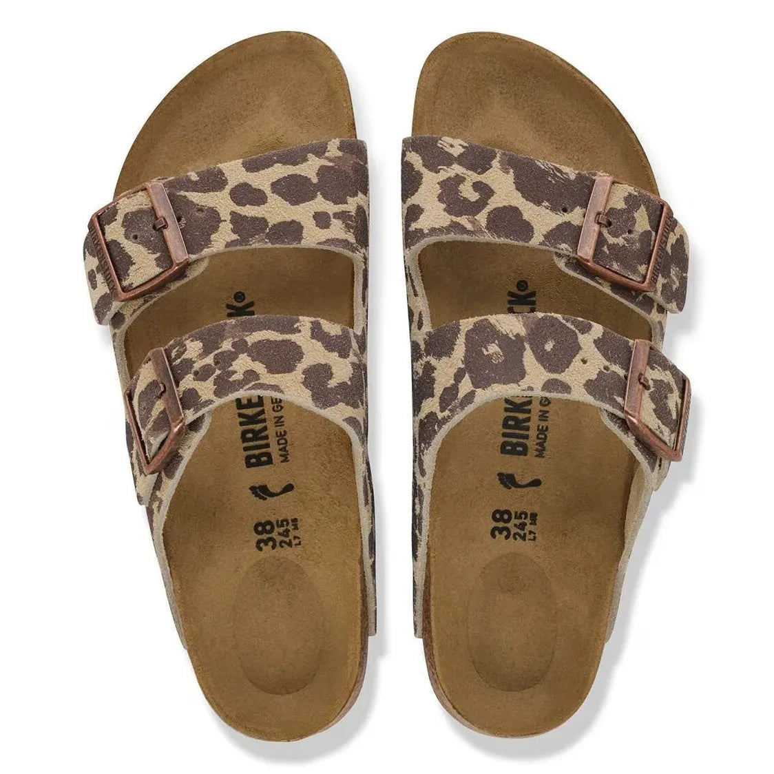 BIRKENSTOCK - Arizona Süet Sandaletler | Kum