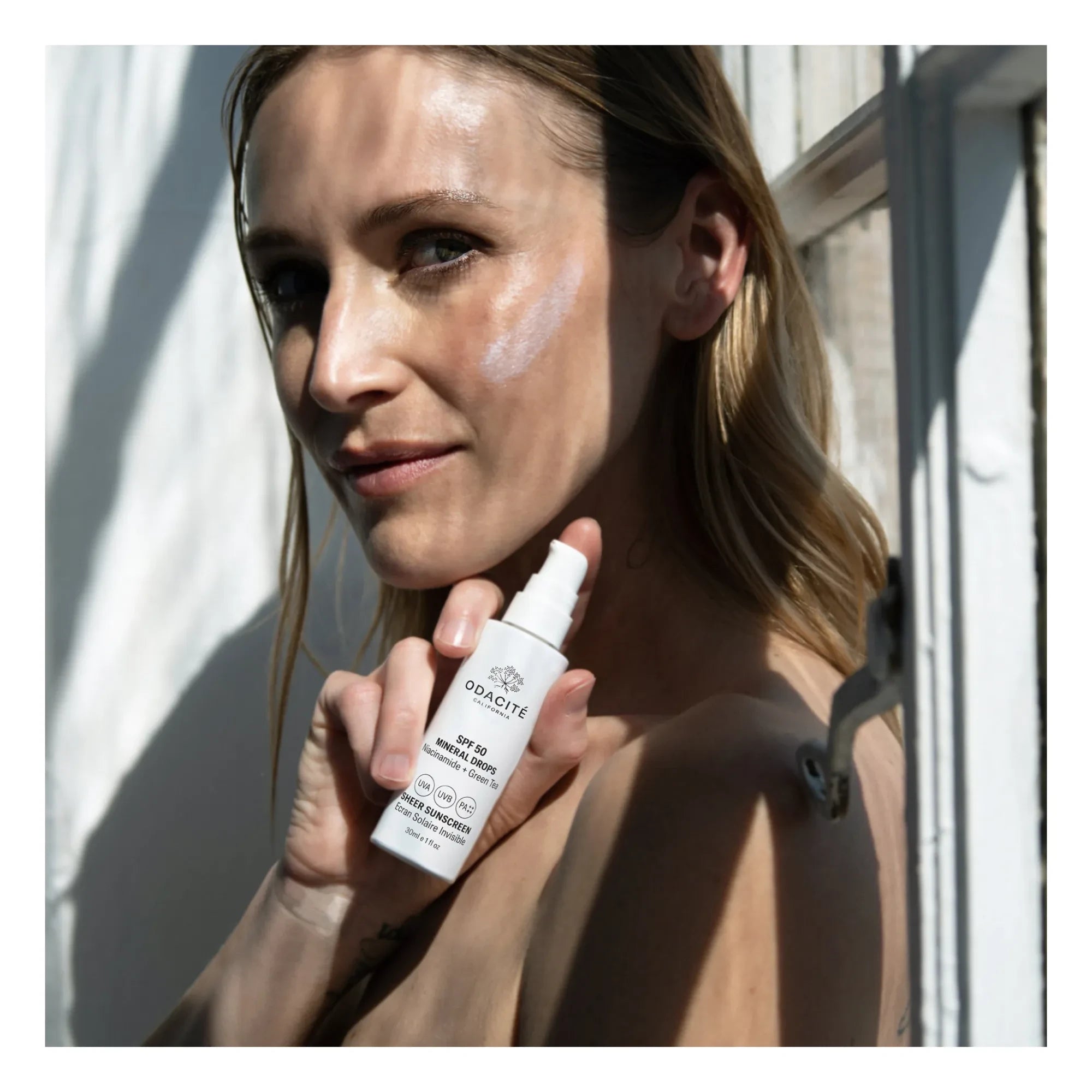 Odacité - Gotas Minerales Protector Solar Transparente SPF50 - 30 ml