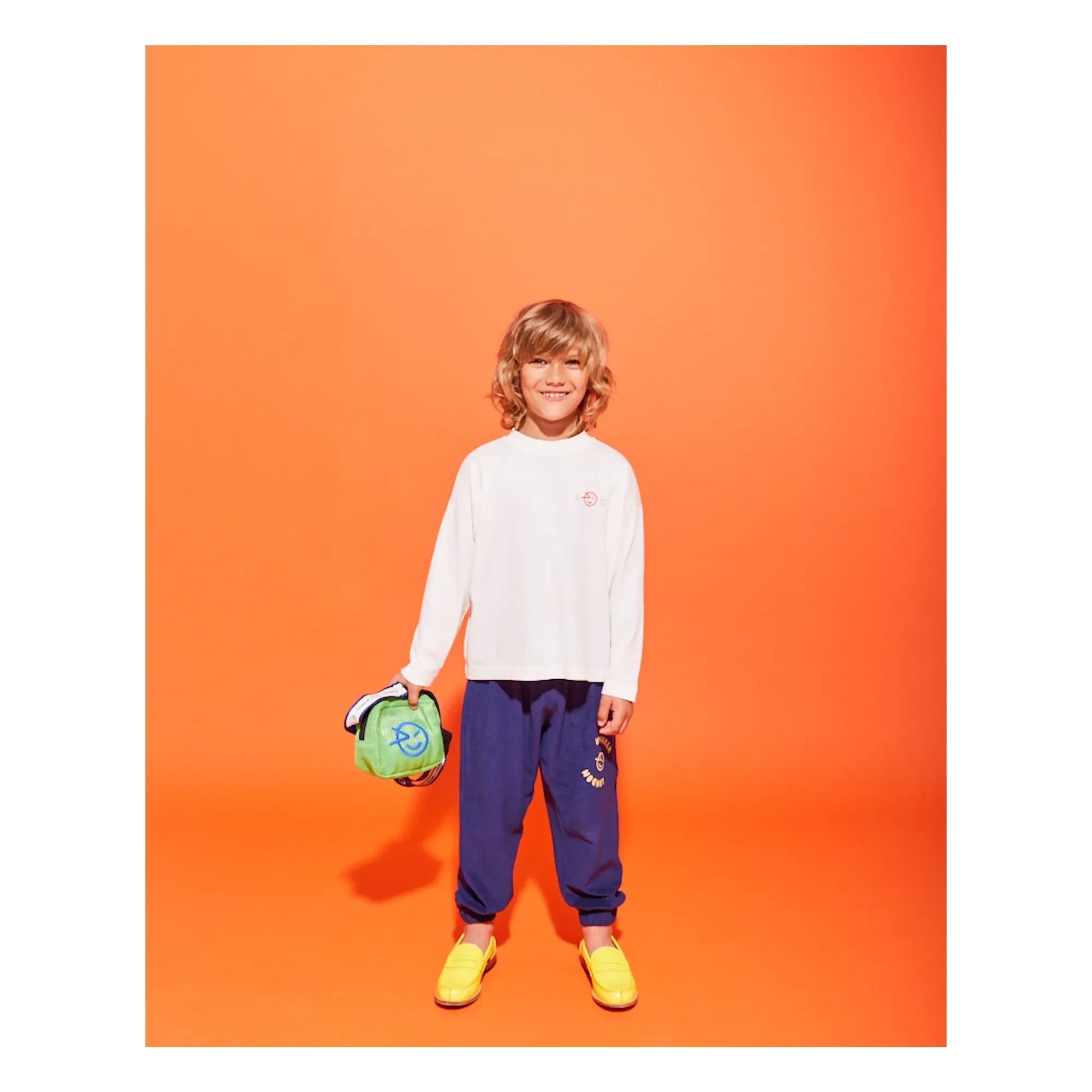 Wynken - Pantalones jogger de algodón orgánico | Azul marino