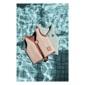 Liewood - Chaleco de natación Dove | Sandy/Menta