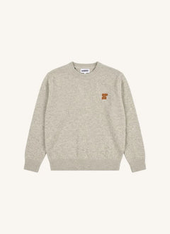 Hundred Pieces - Suéter de lana Merino Mika | Gris melange
