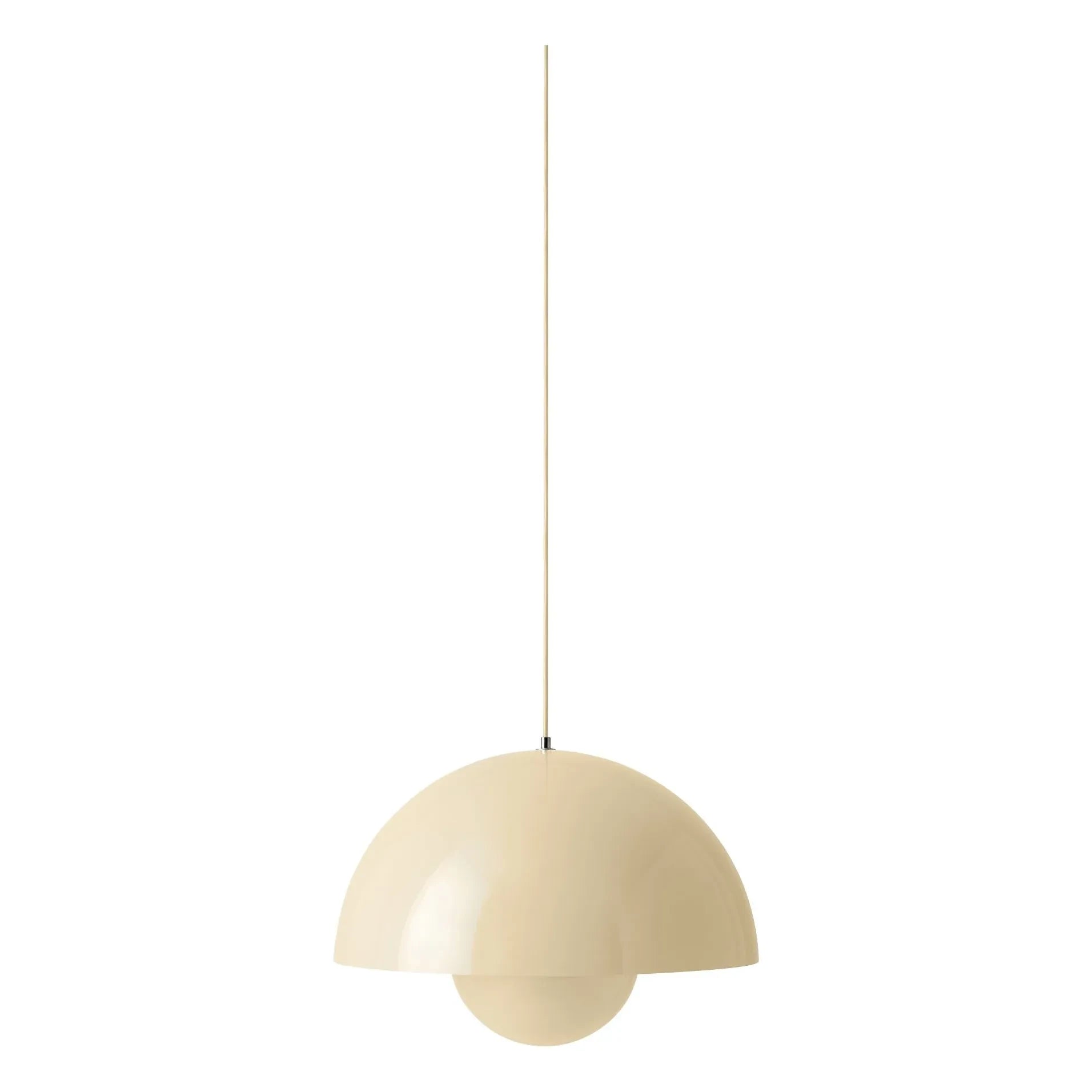 & Tradition - Lámpara colgante Flowerpot VP2, Verner Panton | Marfil