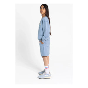 Hundred Pieces - Sudadera de algodón orgánico Ryde | Azul grisáceo