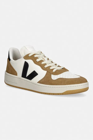 Zapatillas de deporte de cuero para hombre Veja V-10