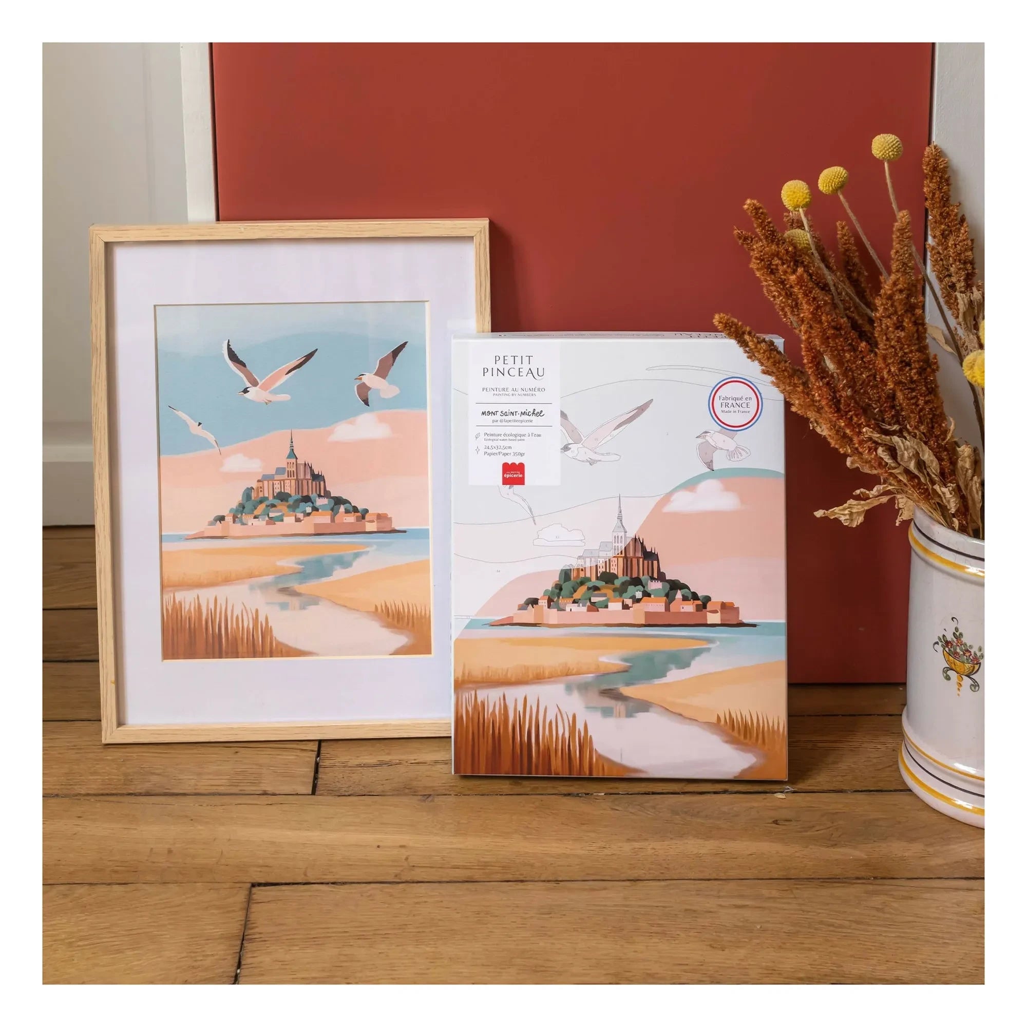 La Petite Épicerie - Set de pintura por números - Mont Saint-Michel by La Petite Épicerie
