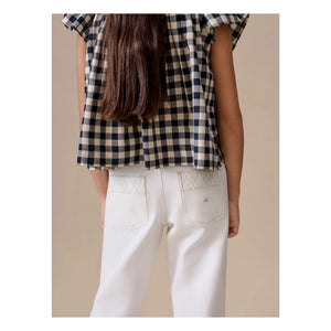 Bonpoint - Pantalones Eloha de algodón orgánico | Blanco