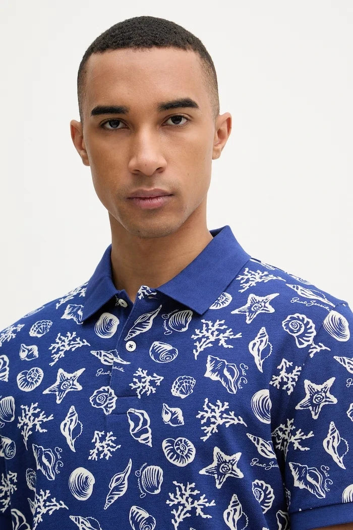 Camiseta de algodón para hombre con cuello de Gant