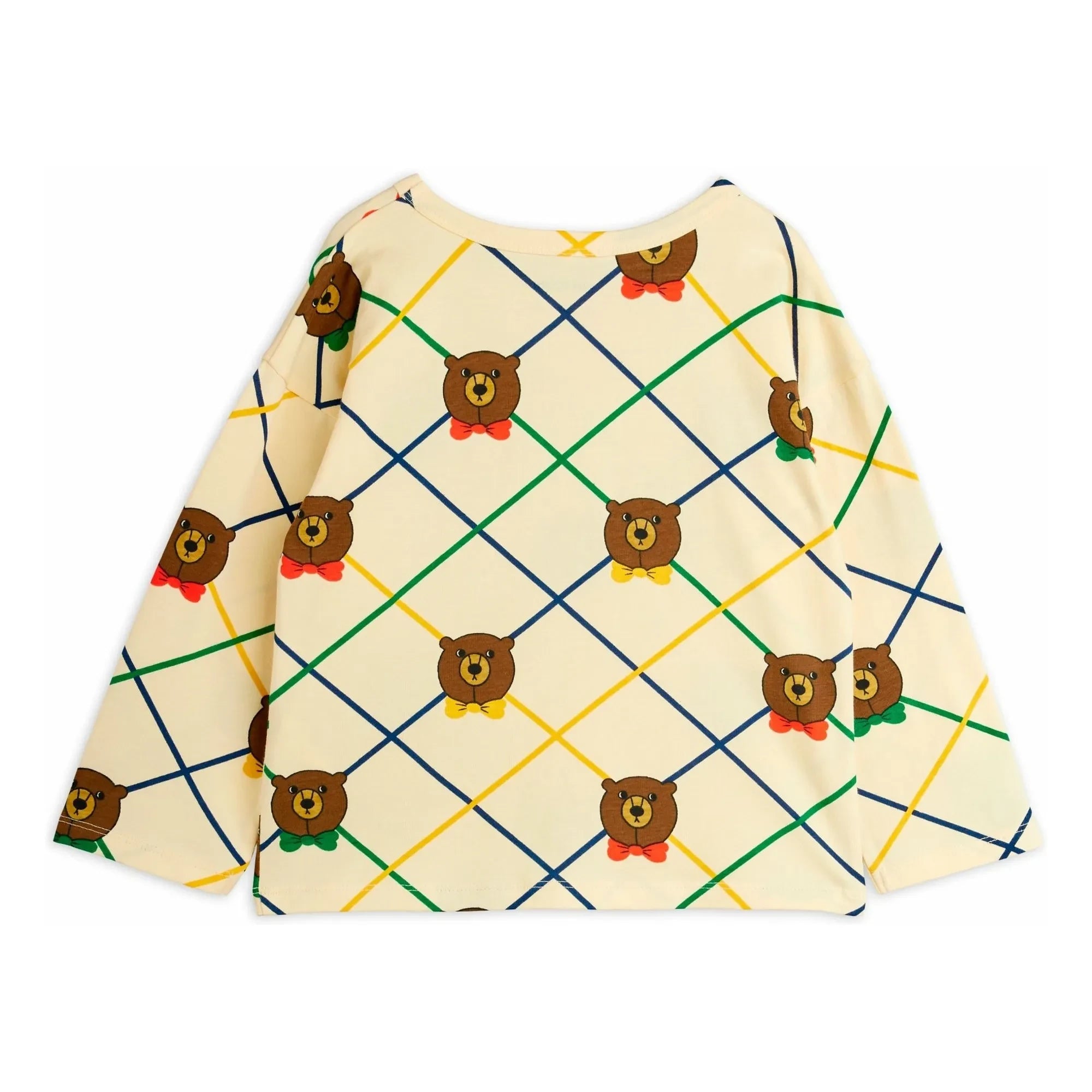 Mini Rodini - Camiseta Osito Algodón orgánico | Crudo