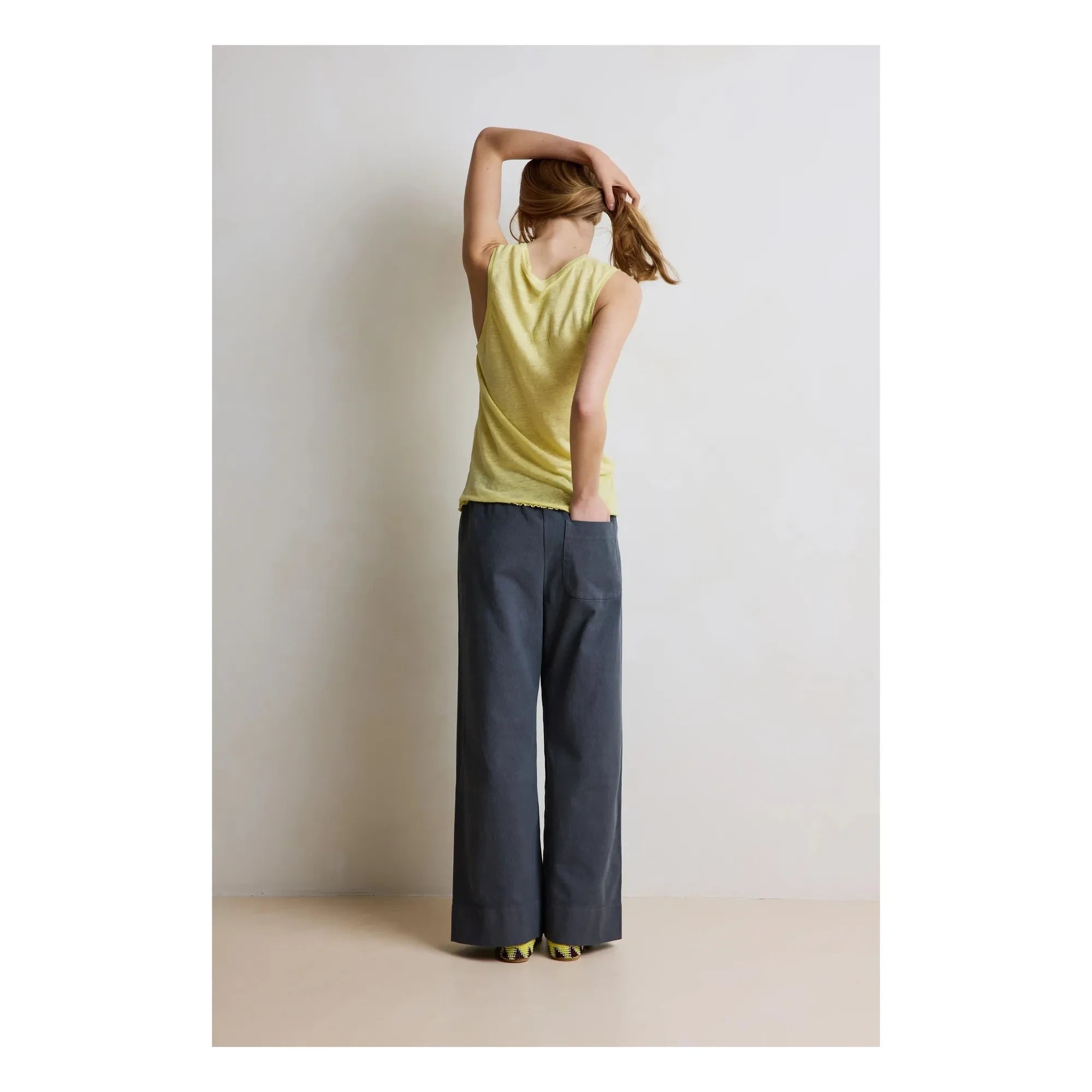 Hod - Jimmy Pantalones de Algodón | Carbono