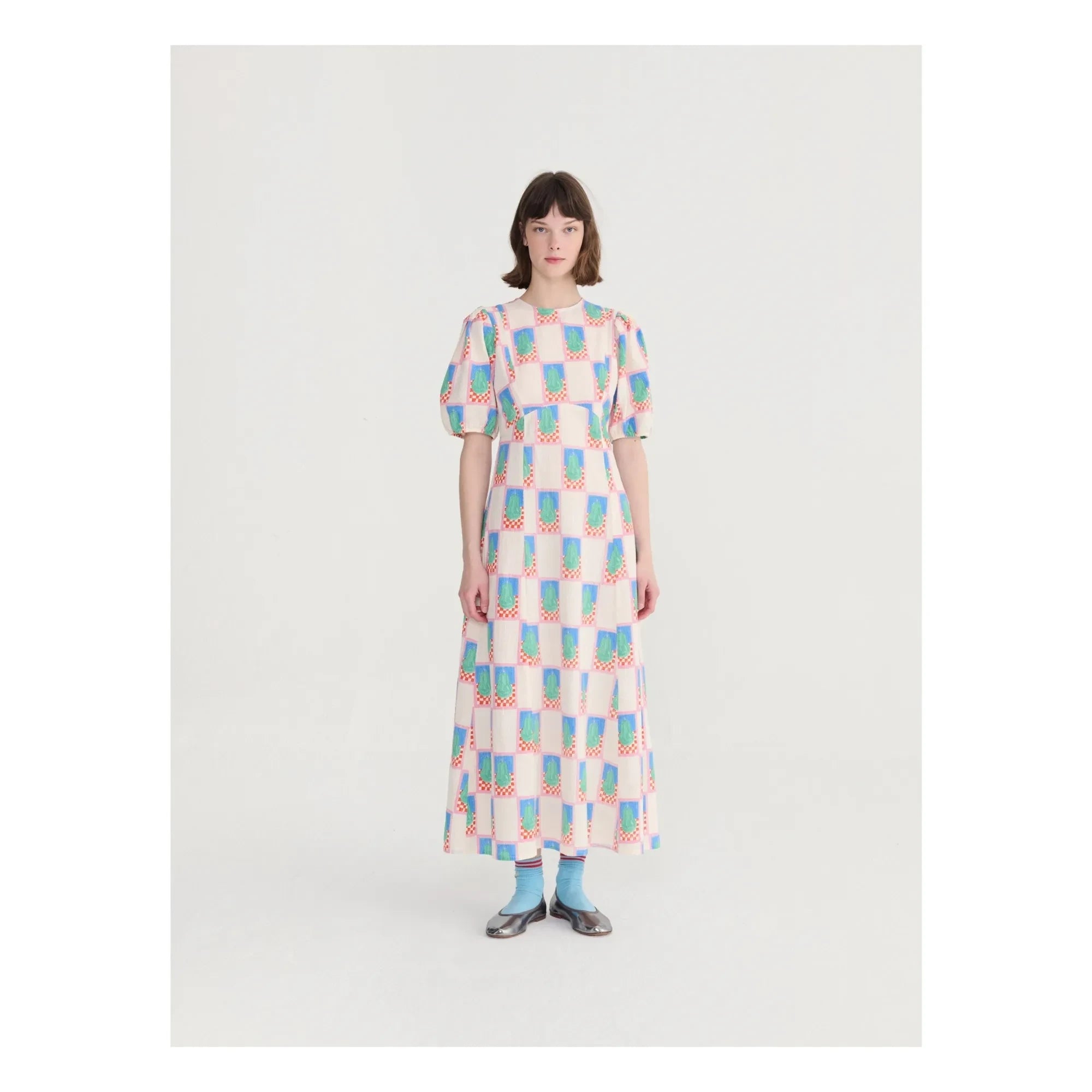 Bobo Choses - Vestido de Algodón Pearl | Azul