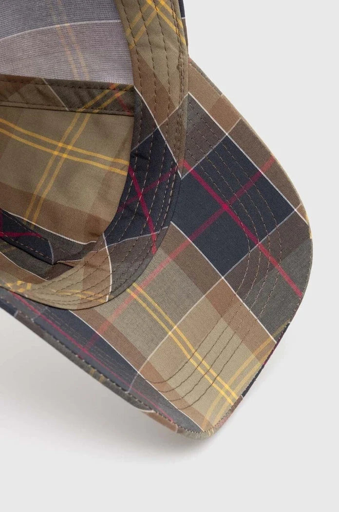 Gorra de Visera de Algodón Barbour Tartan Sports