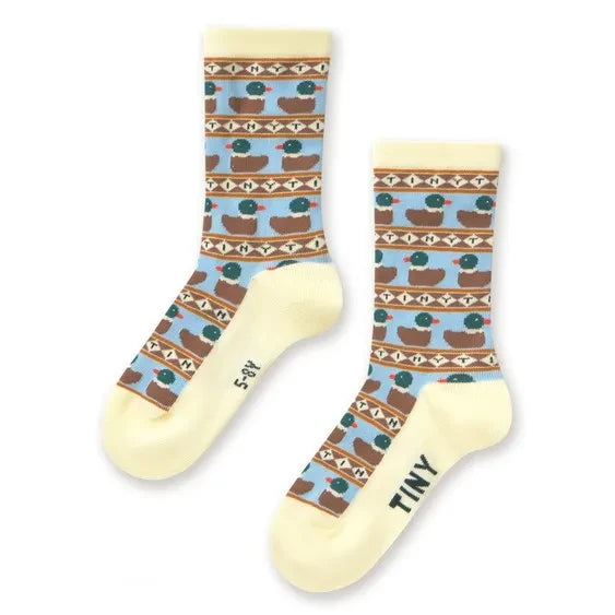 Tinycottons - Calcetines de pato amarillos