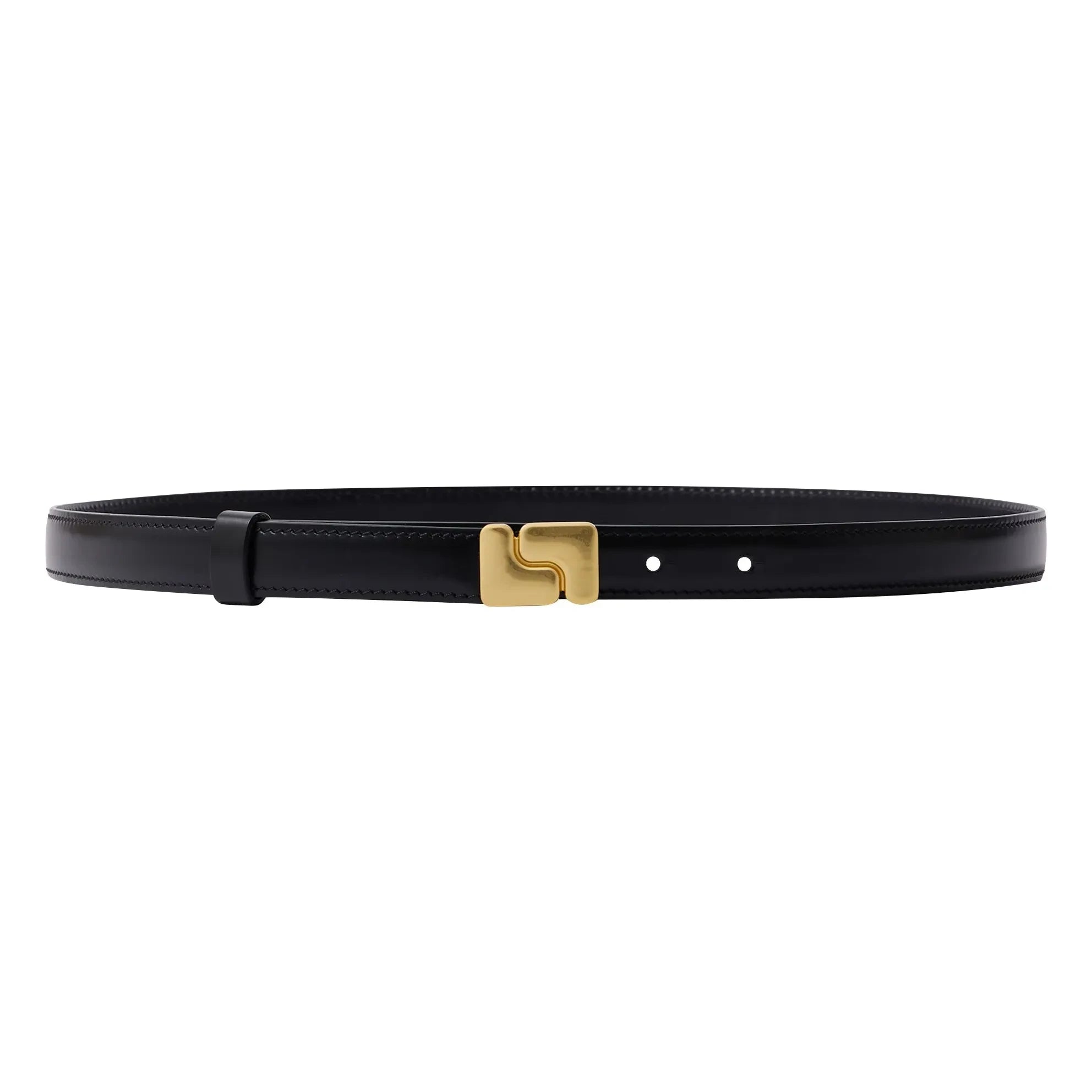 Soeur - Cinturón Mini de Piel Ninon | Negro