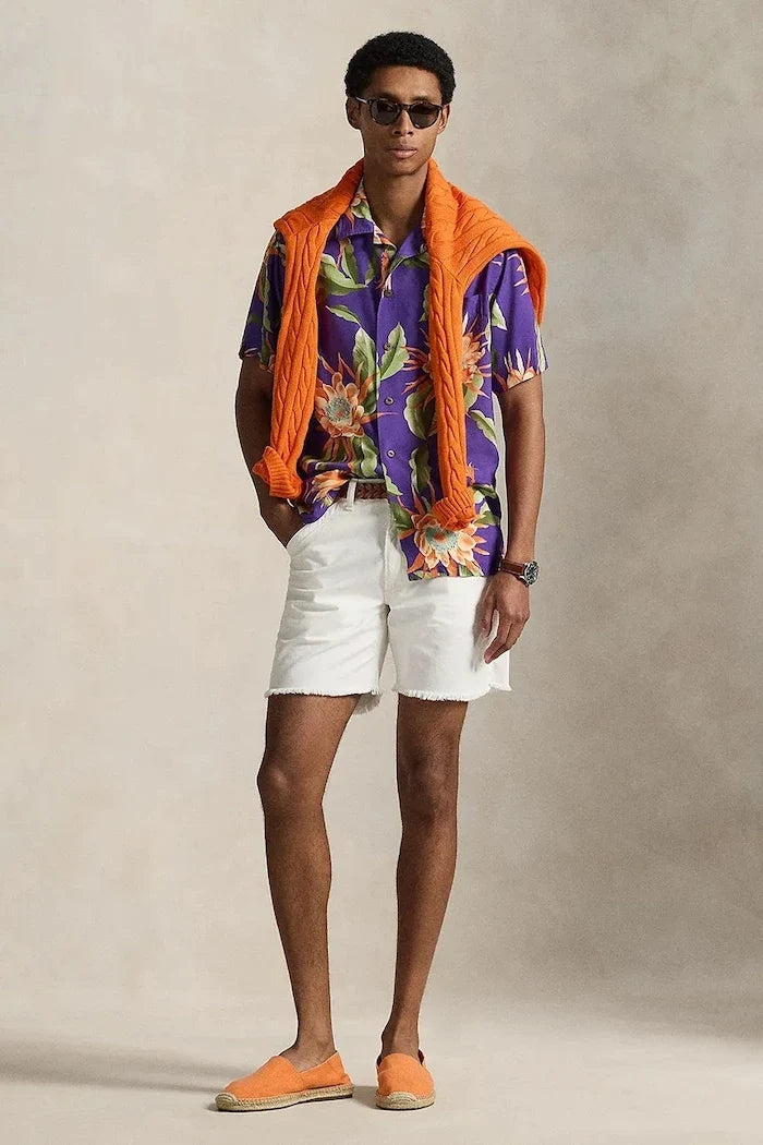 Camisa de viscosa de hombre Polo Ralph Lauren