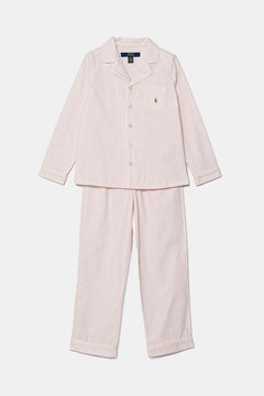 Pijama de algodón de dos piezas para niños Polo Ralph Lauren
