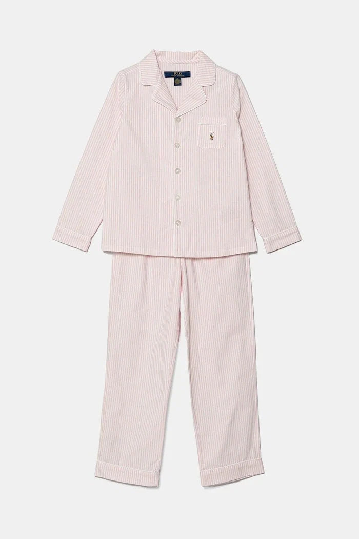 Pijama de algodón de dos piezas para niños Polo Ralph Lauren