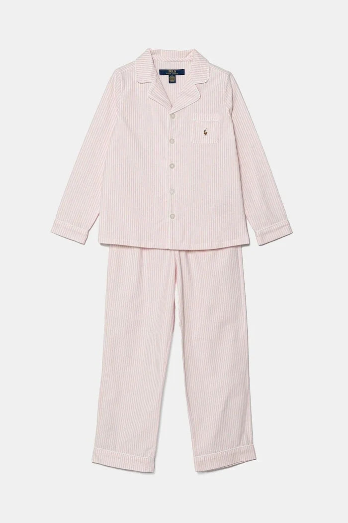 Pijama de algodón de dos piezas para niños Polo Ralph Lauren
