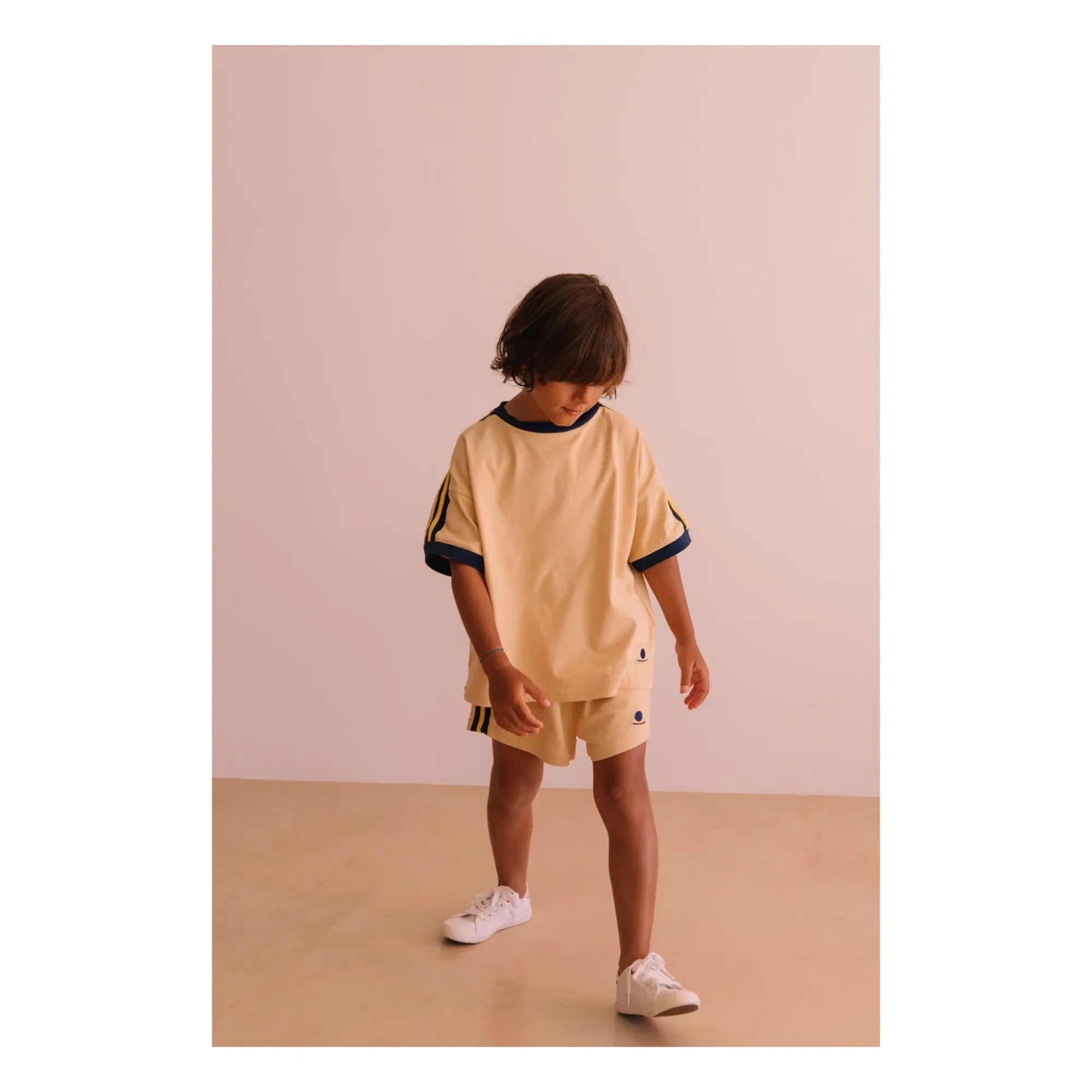 We Are Kids - Camiseta de algodón orgánico Taylor Kontrast | Beige