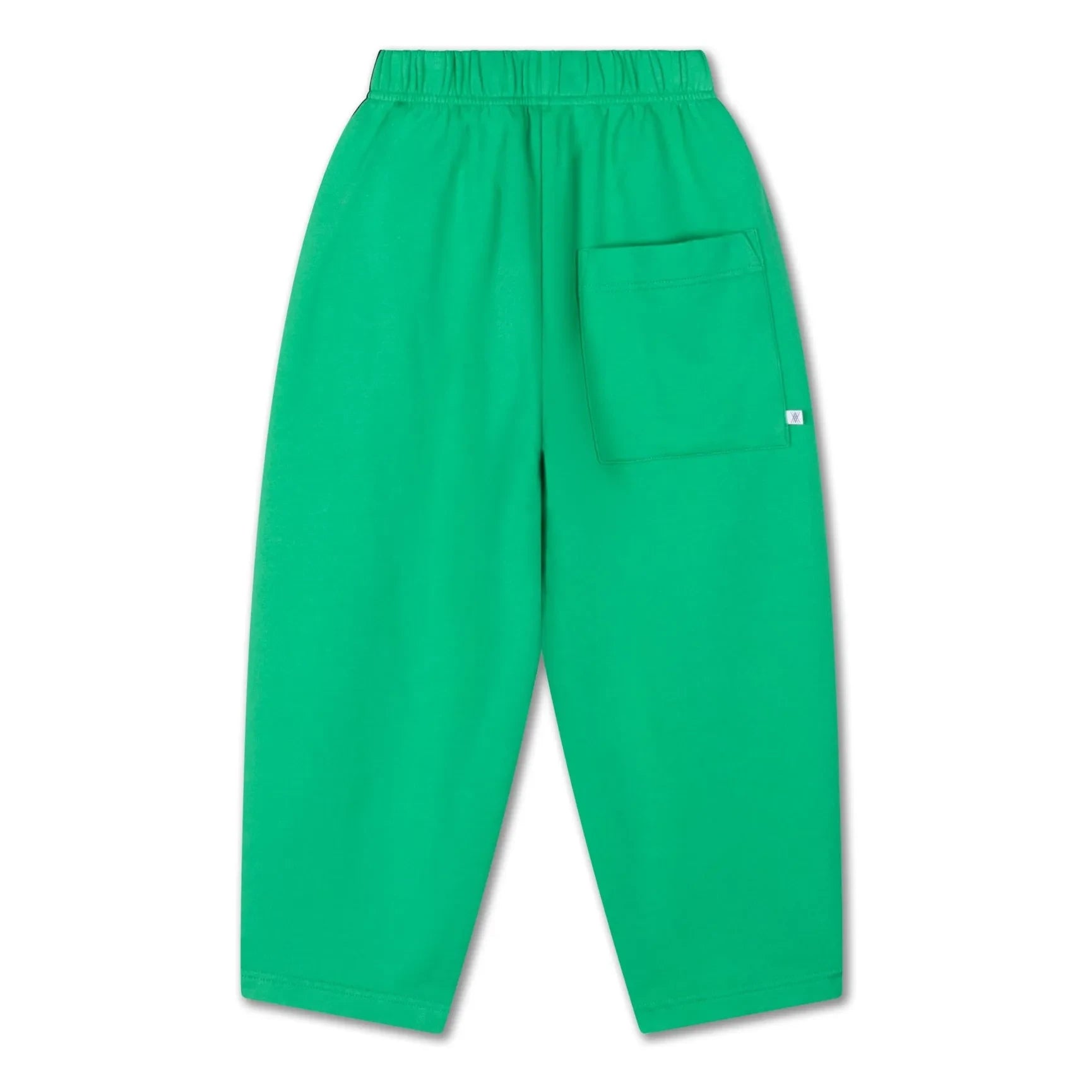 Repose AMS - Pantalón de chándal a rayas grandes de algodón orgánico | Verde