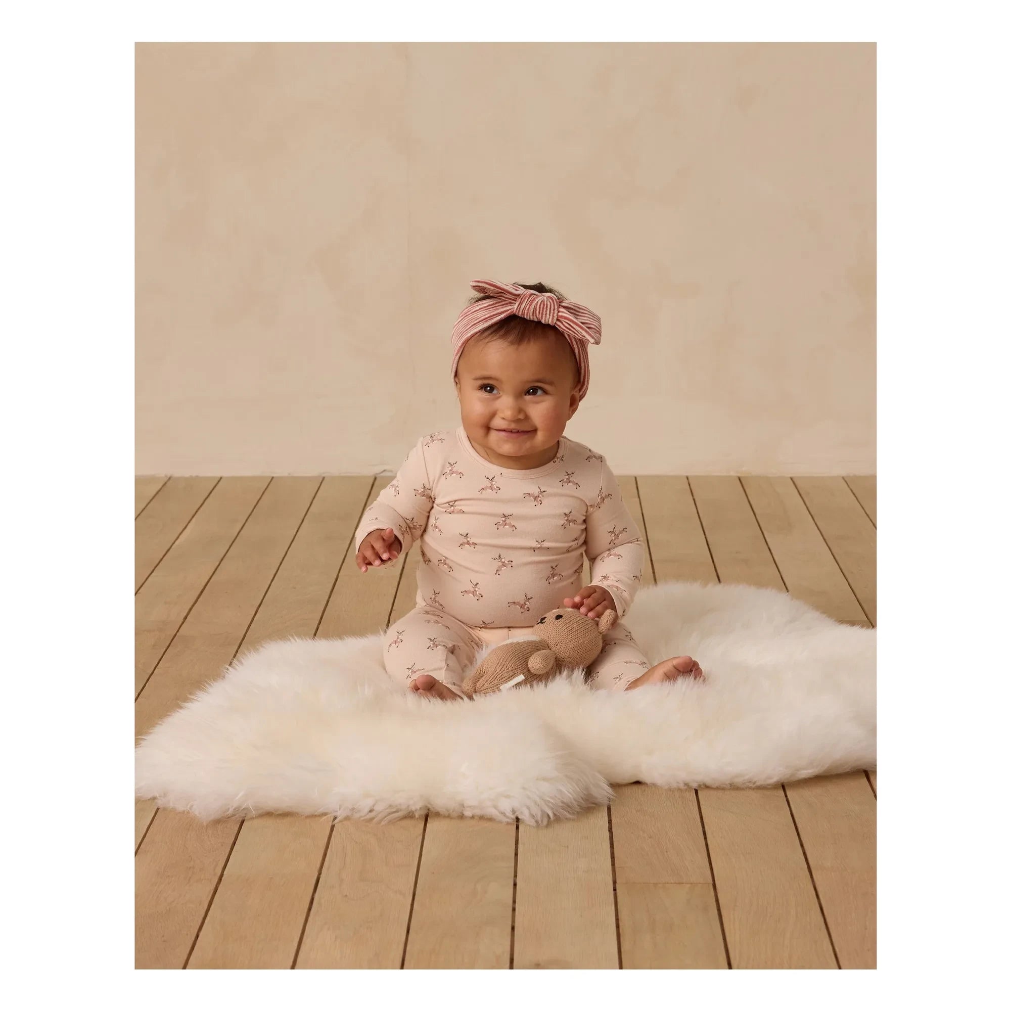 Quincy Mae - Pijama Rennes | Coral