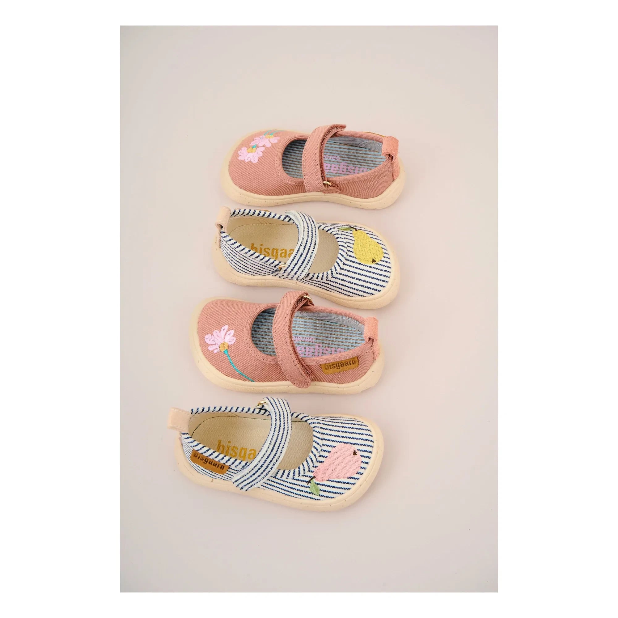 bisgaard - Zapatillas con estampado floral | Rosa empolvado