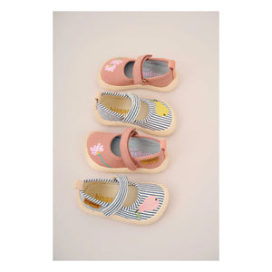 bisgaard - Zapatillas con estampado floral | Rosa empolvado