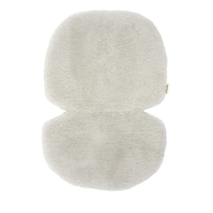 BINIBAMBA - Piel de cordero para cochecito y silla de coche con forro polar - 68x44 cm | Moon