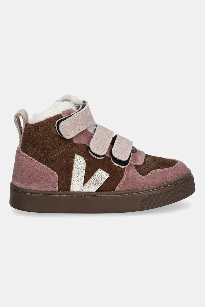 Zapatillas de invierno de ante Veja Small V-10 Mid Winter para niños