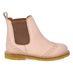 Angulus - Chelsea Brogue Botlar | Pembe