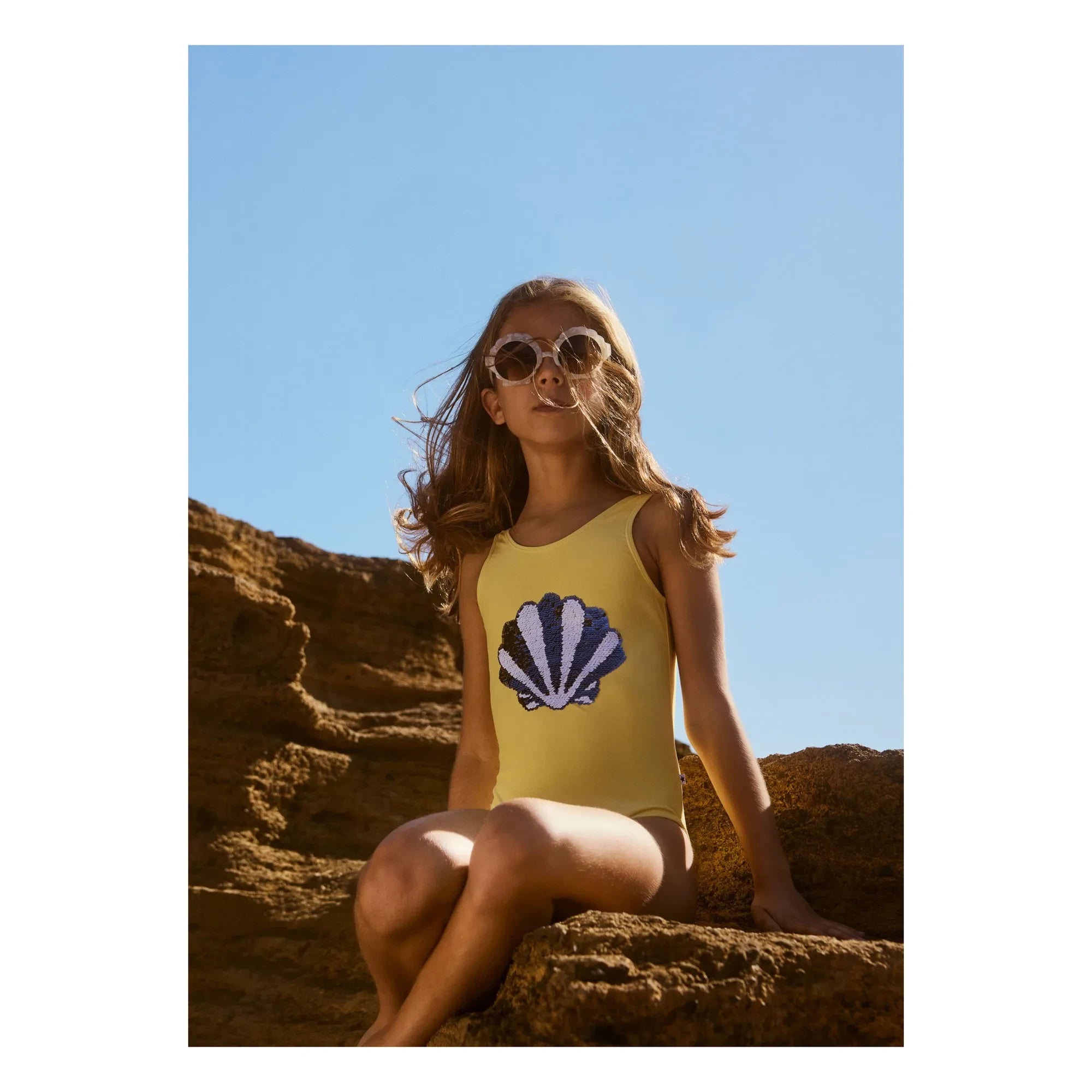 Molo - Nika May Shell Fibras Recicladas | Amarillo