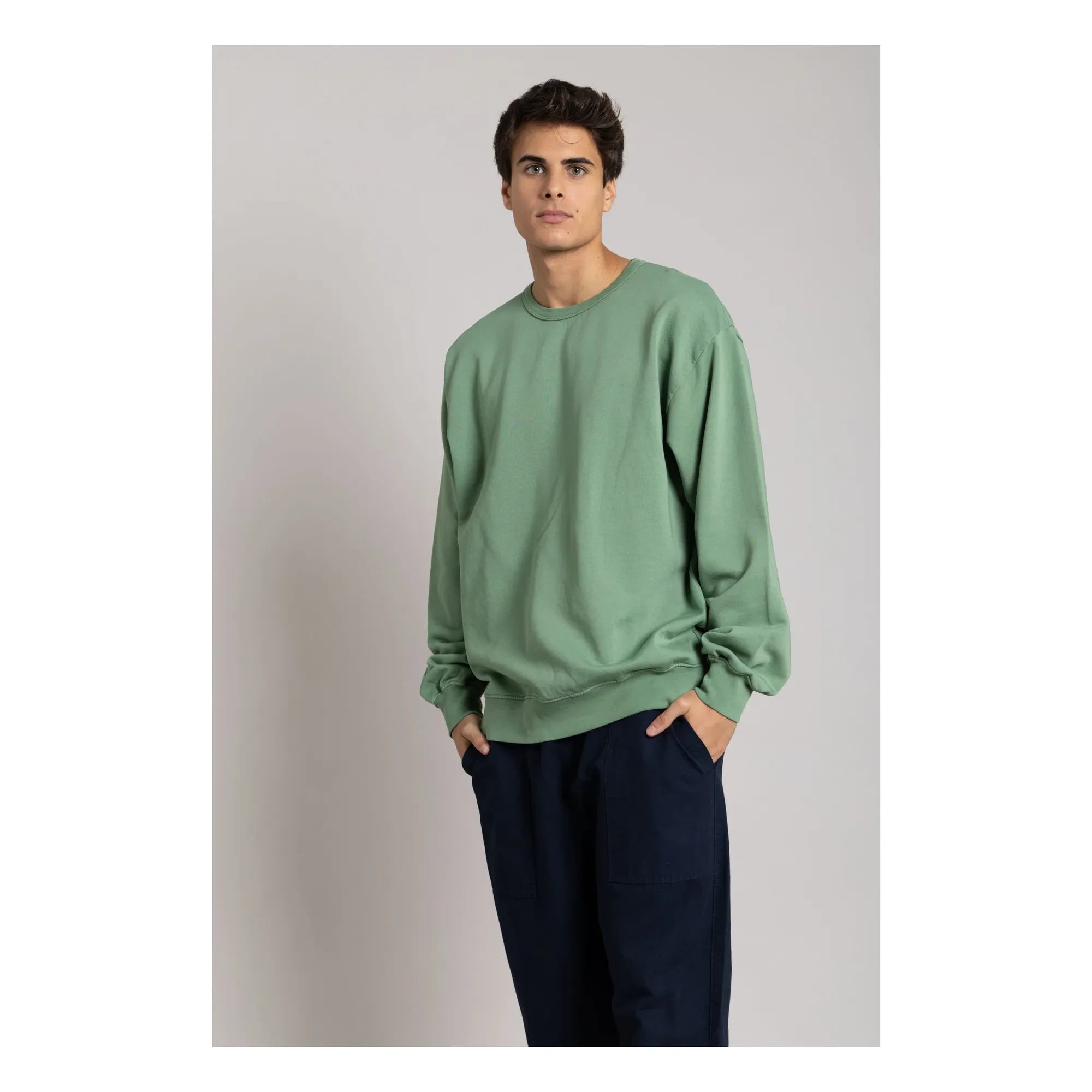 Sudadera de algodón orgánico Smallable Man - Bond | Caqui