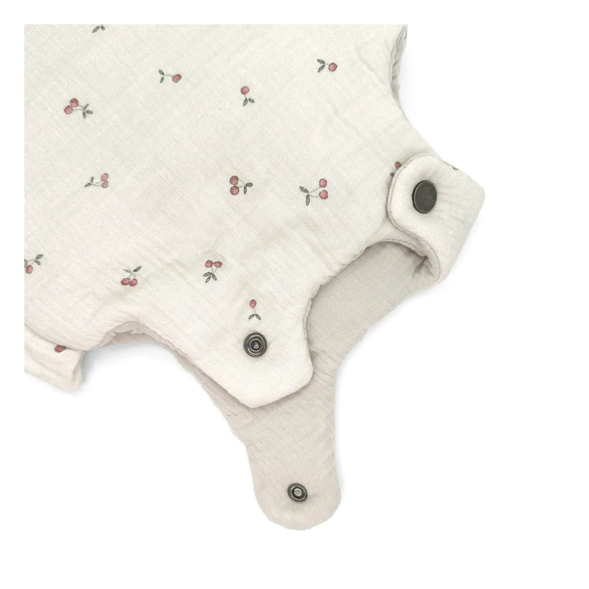 Babyshower - Saco de dormir para bebé con cerezas | Crudo