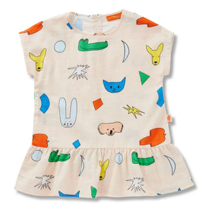 Halcyon Nights - Vestido Animal | Crudo