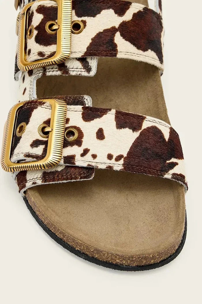 Sandalia AllSaints Staffa de piel plana para mujer