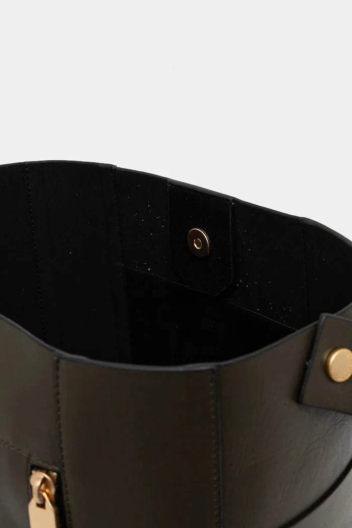 Bolso de piel ALLSAINTS ALBA HOBO