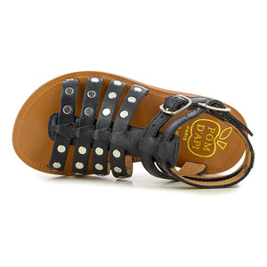 Pom d'Api - Sandalias Plagette Stud | Negro