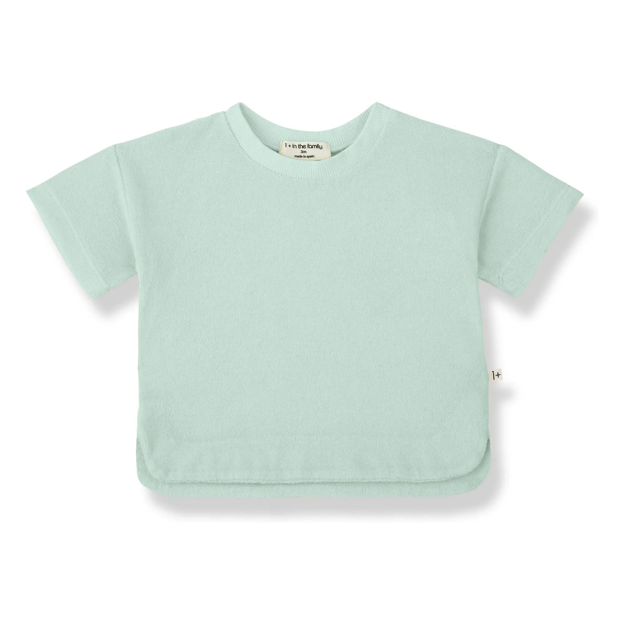 1+ in the family - Manacor camiseta de esponja | Verde almendra