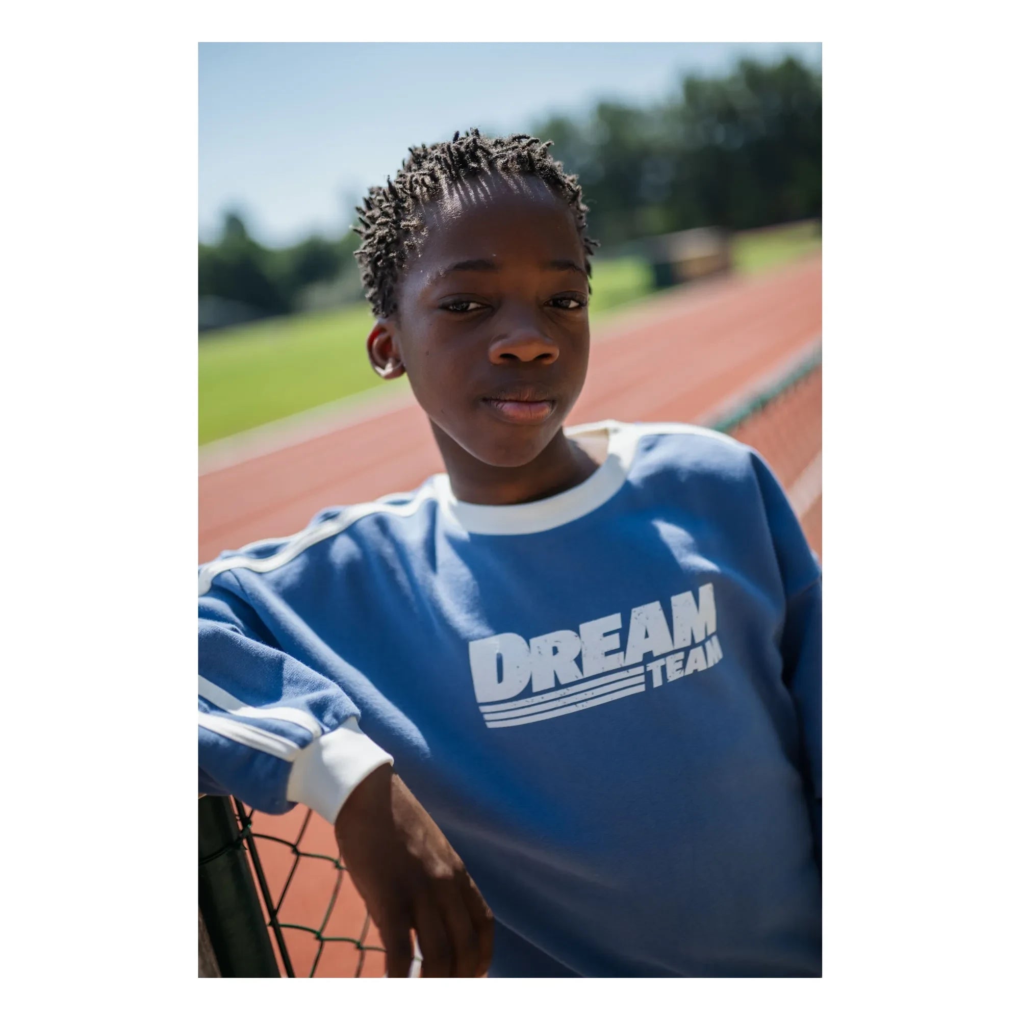 Cos I Said So - Sudadera de algodón orgánico Dream Team | Azul
